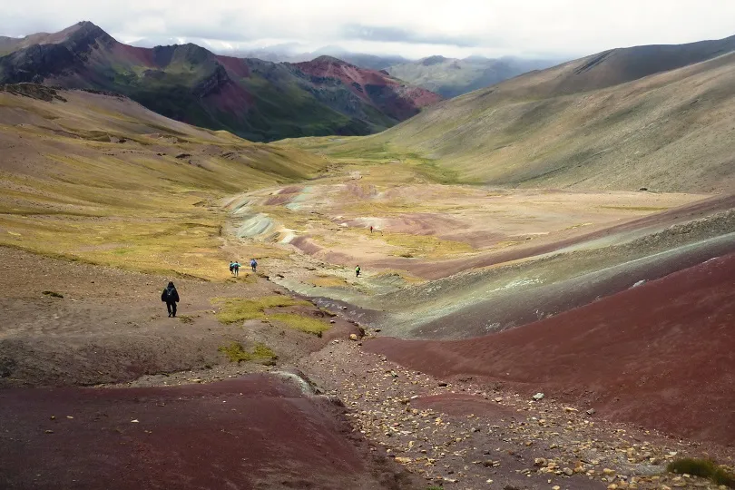 Die Rainbow Mountains in Peru