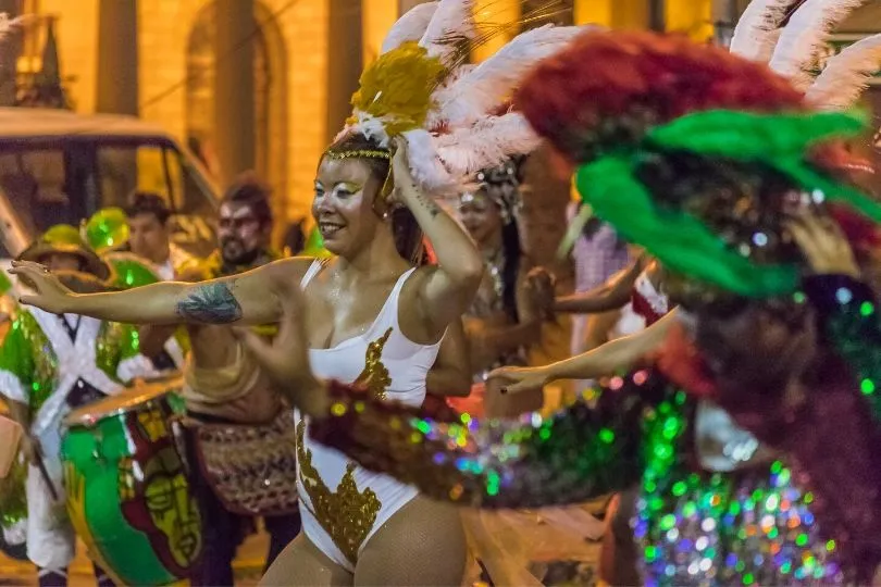 Karneval auf Kuba im Juli
