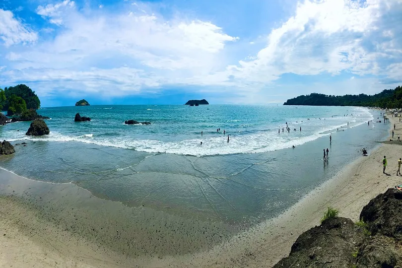 Strand in Manuel Antonio in Costa Rica