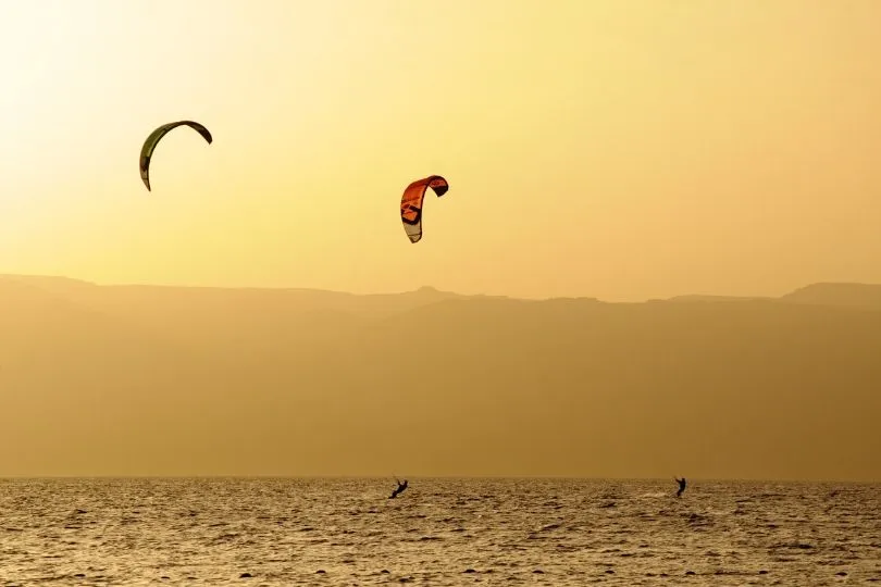 Kitesurfen in Jordanien