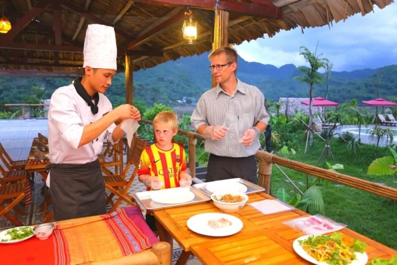 Kochkurs in Vietnam für die ganze Familie