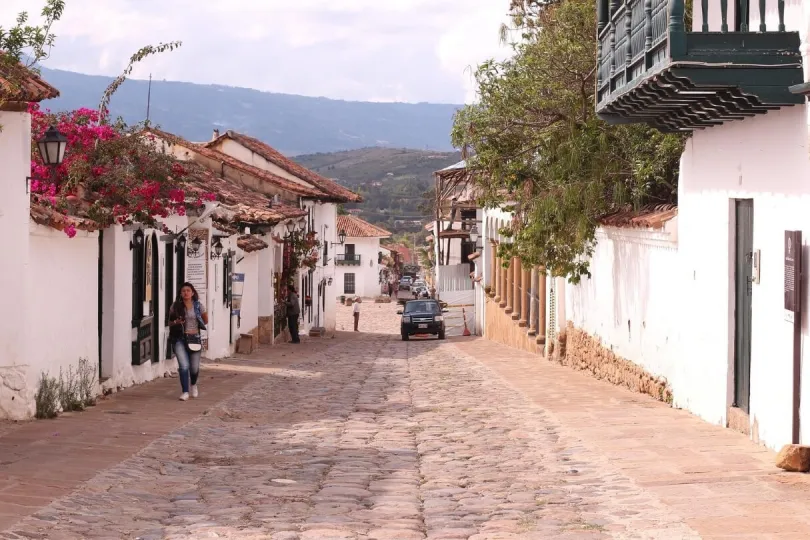 Die weißen Gassen von Villa de Leyva