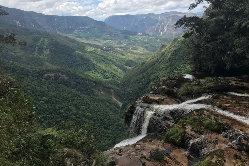 Der Gocta Wasserfall ist der fünftgrößte Wasserfall in Südamerika