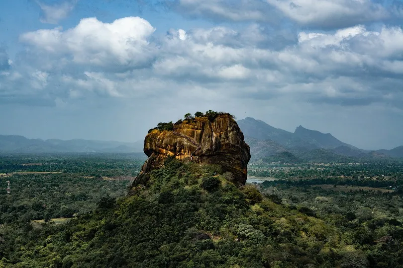 Sigiriya Rock in Sri Lanka
