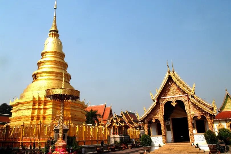 Goldener Tempel in Bangkok