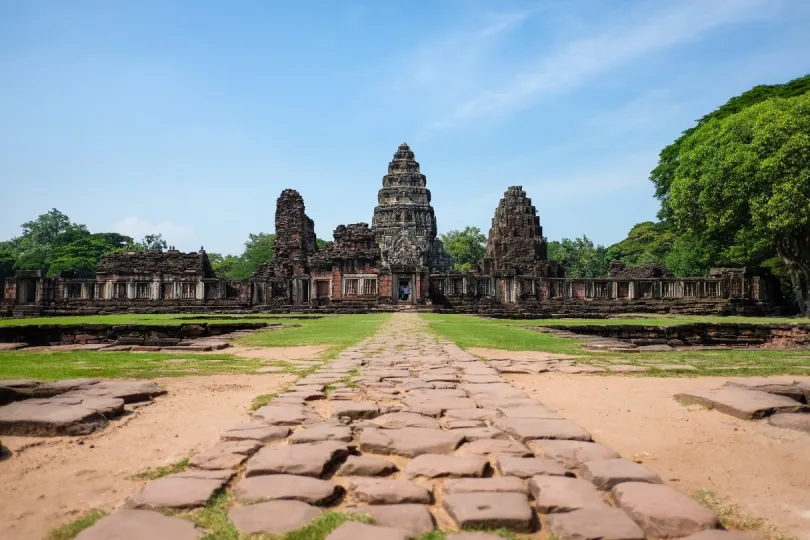 Tempel in Phimai in Thailand