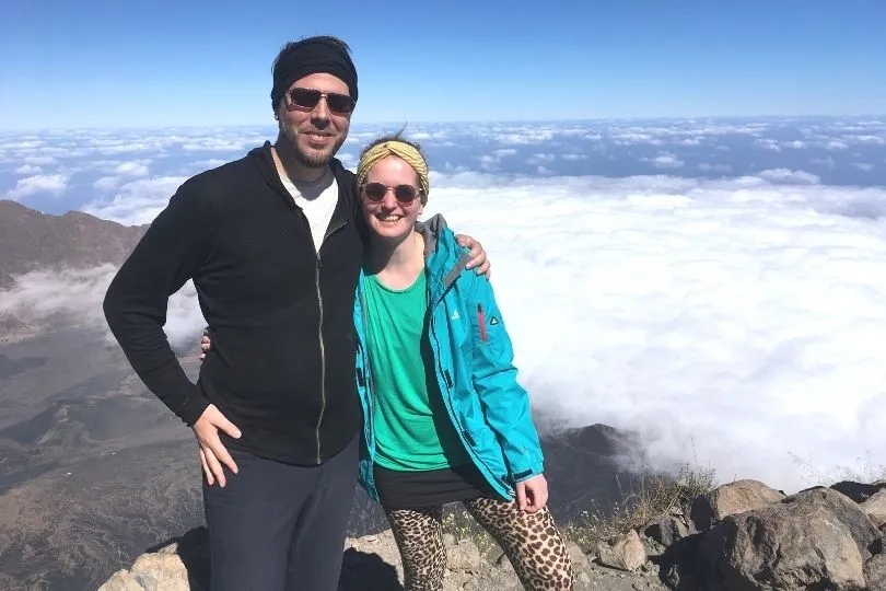 Auf dem Gipfel des Pico do Fogo auf den Kapverden