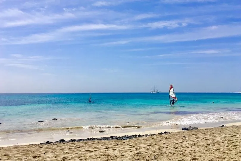 Kapverden: Surfer auf Sal