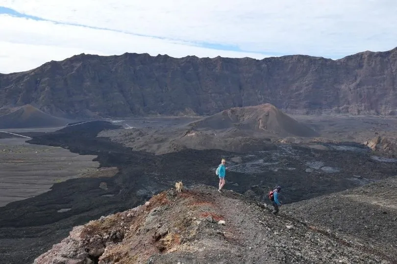 Beeindruckende Lavalandschaft auf Fogo