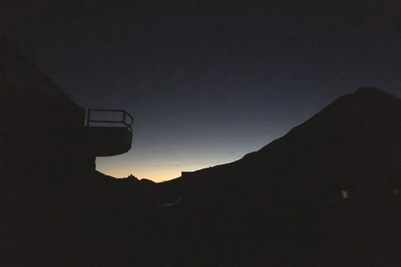 Morgengrauen am Pico do Fogo auf den Kapverden
