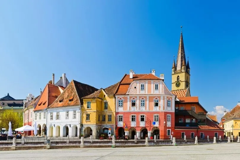 Start der Rumänien Rundreise in Sibiu
