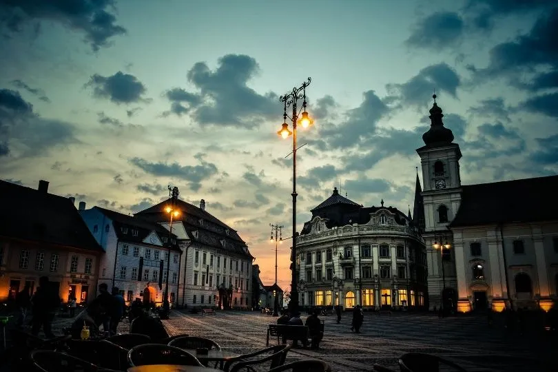 Sibiu, Start und Ende der Rumänien Rundreise