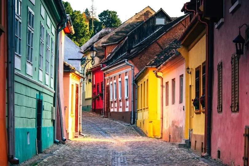 Sighisoara, die Geburtsstadt Draculas in Transsilvanien