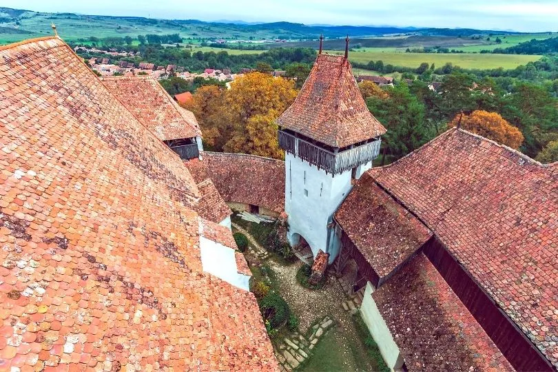 Wehrkirche in Viscri