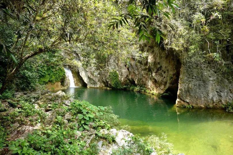 Wasserfall in Kuba