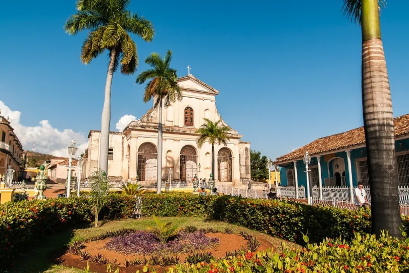 Blick auf die Kathedrale in Trinidad