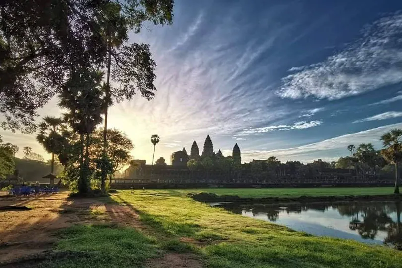 Die Tempelanlage Angkor Wat bei einer individuellen Rundreise in Kambodscha besuchen