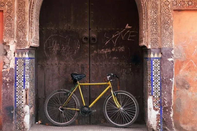Fahrradtour mit der Familie durch Marokko
