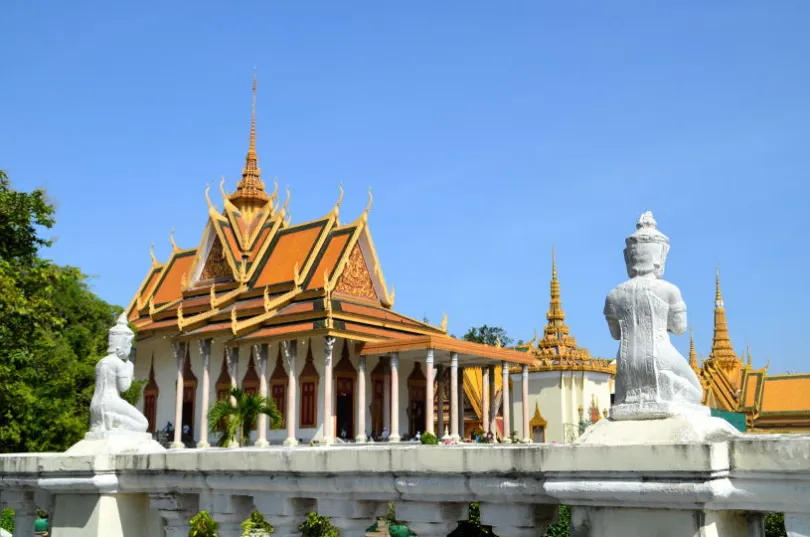 Der Palast in Phnom Penh