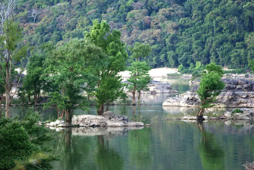 Gründe Landschaften in Kambodscha