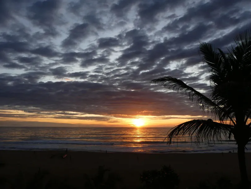 Der Sonnenuntergang in Negombo ist atemberaubend
