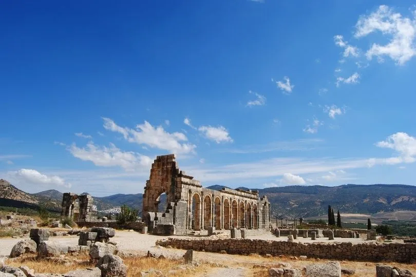 Sehenswert: Die Ruinen von Volubilis in Marokko