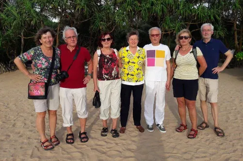 Michael und seine Freunde waren in Sri Lanka unterwegs