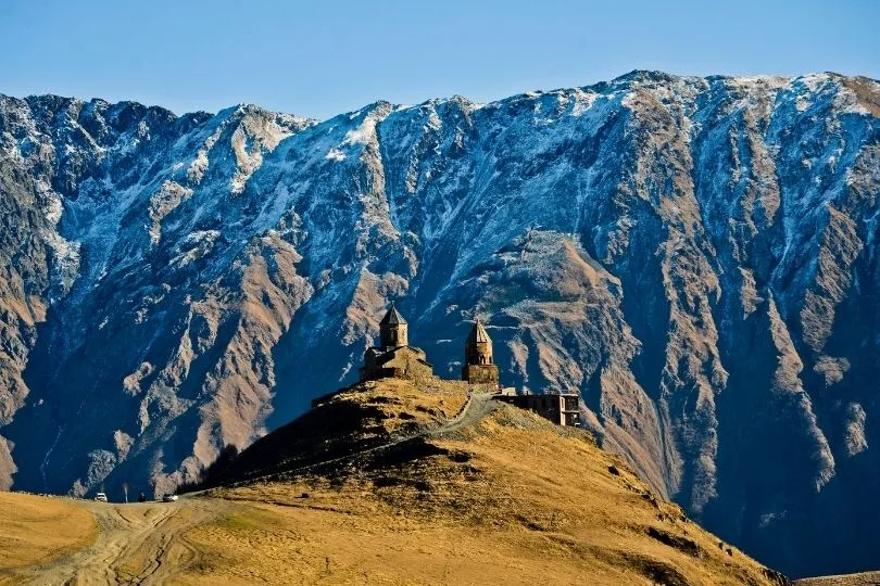 Spektakuläre Sehenswürdigkeit: Trinity Church in Georgien