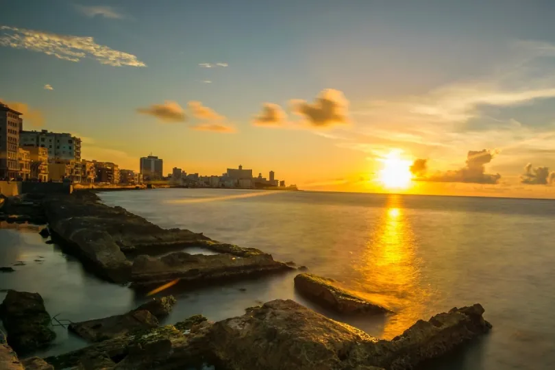Kuba Reisetipps: Sonnenuntergang in Havanna