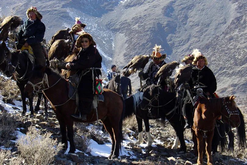 Das Adlerfest in der Mongolei