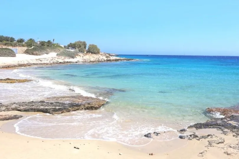 Ein idyllischer Strand auf Kreta