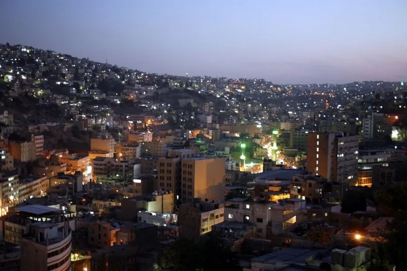 Auch in Großstädten wie Amman gilt Jordanien nicht als gefährlich