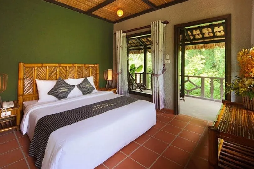 Zum Wohlfühlen: Zimmer in der Mai Chau Ecolodge