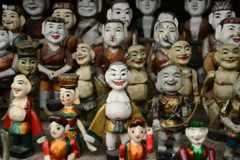 Ausflug ins Puppenmuseum in Hanoi, Vietnam