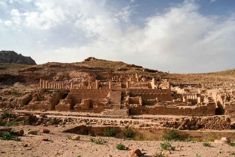 Petra war einst eine Wüstenoase