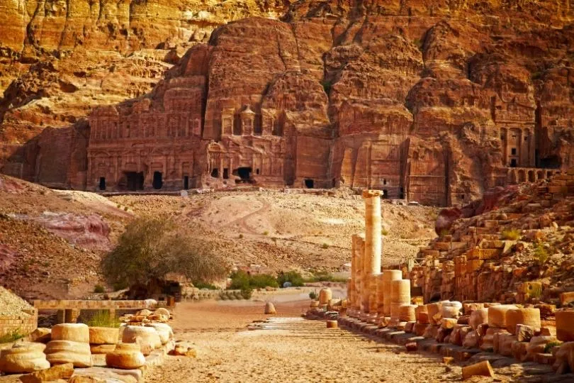 Viel zu entdecken: Die Umgebung von Petra
