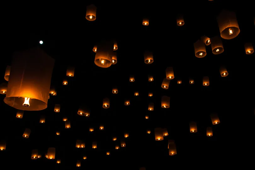 Das Taunggyi Balloon Festival in Myanmar