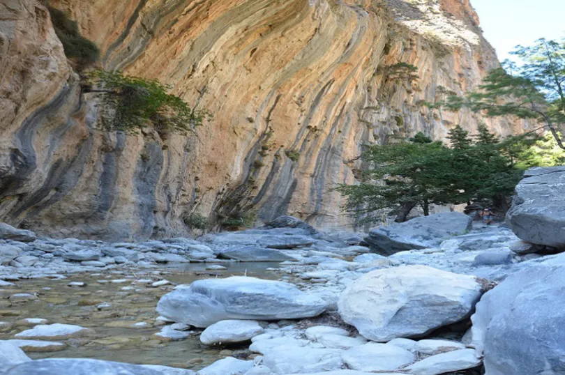 Die Samaria Schlucht auf Kreta