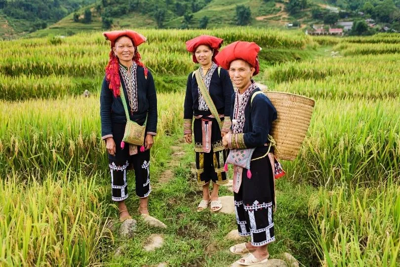 Traditionelle Kleidung in Vietnam