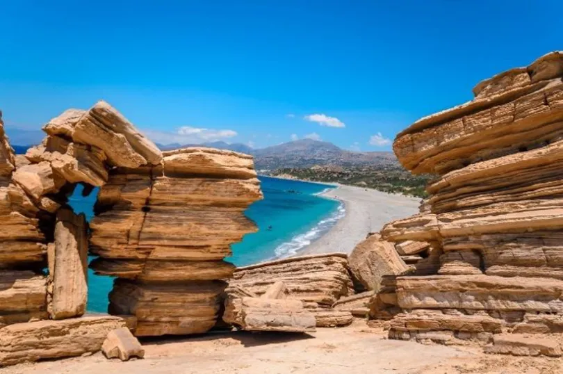 Ob der Strand in Triopetra der schönste Strand auf Kreta ist?
