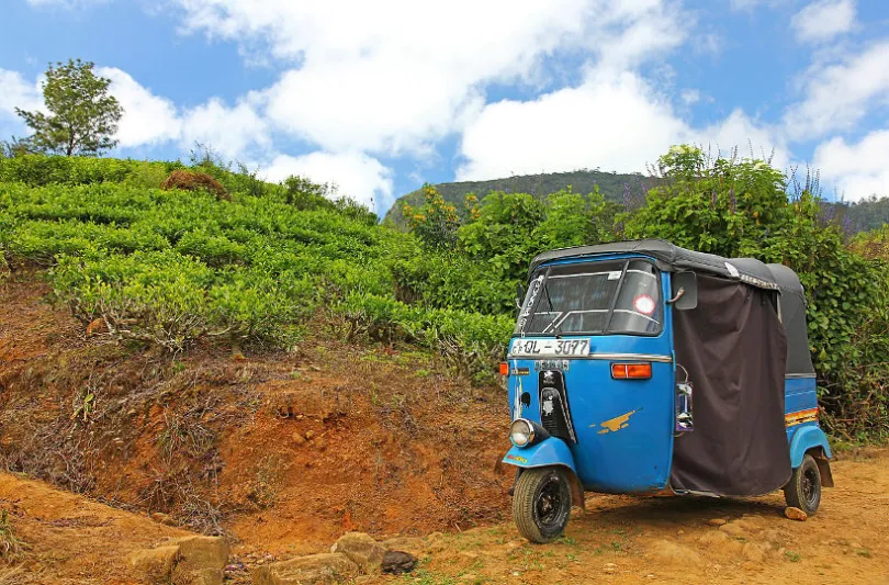 Mit einem Tuk Tuk in Myanmar die Gegend erkunden