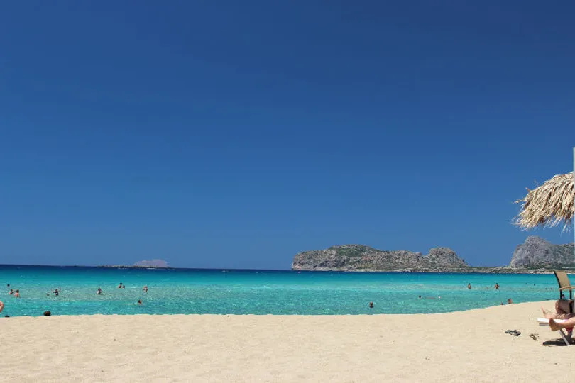 Ein Strand auf Kreta