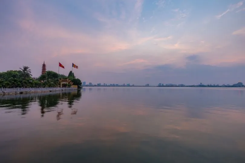 Entspannung im lebhaften Hanoi am West Lake