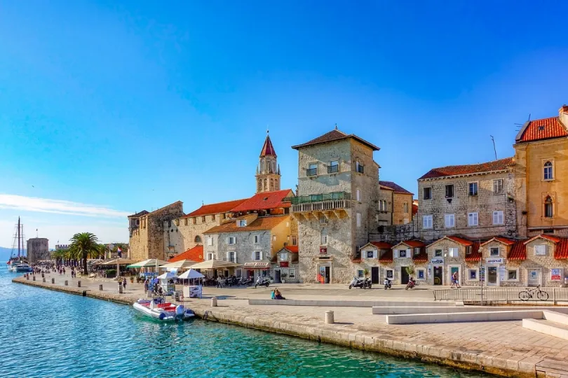 Die Promenade von Trogir