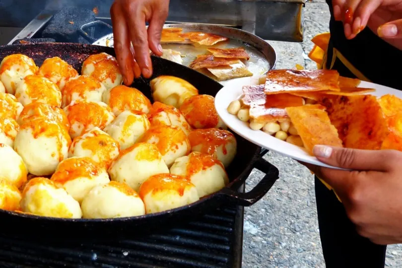 Streetfood in Ecuador