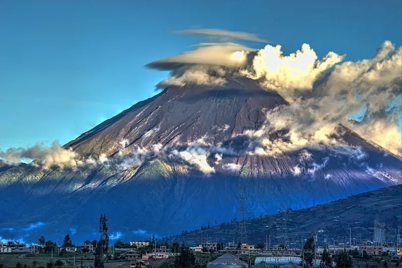 Vulkan in Ecuador