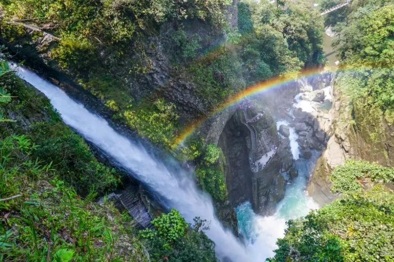 Reisetipp für Ecuador: Wasserfall Pailon del Diablo