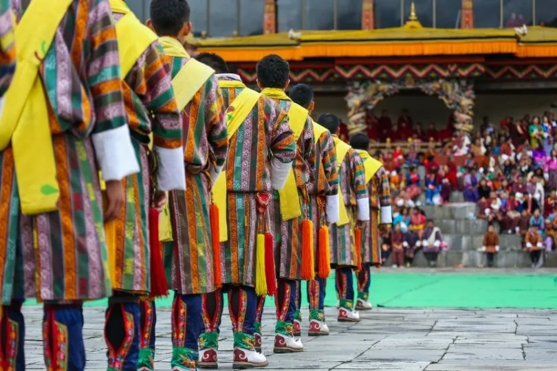 Thimpu Tsechu in Bhutan 
