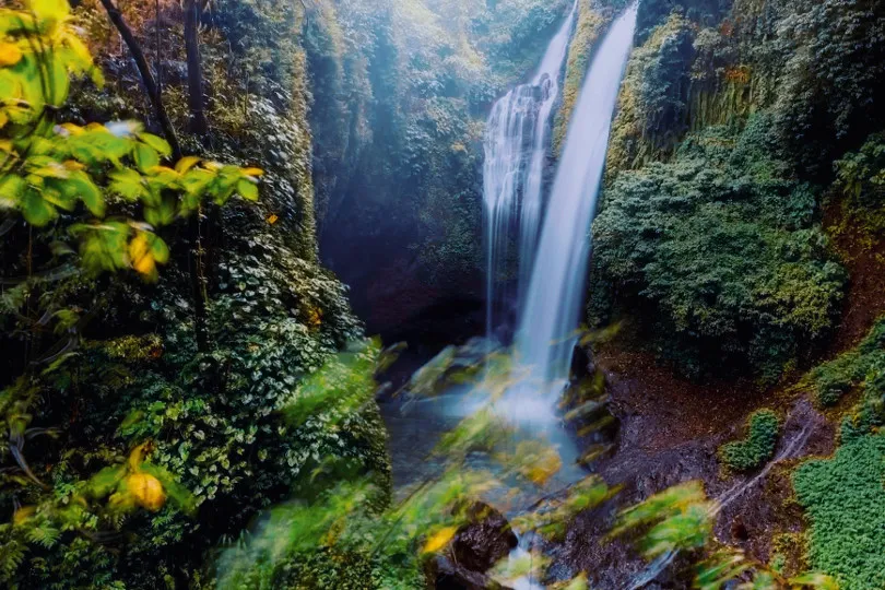 Aling Wasserfall in Indonesien