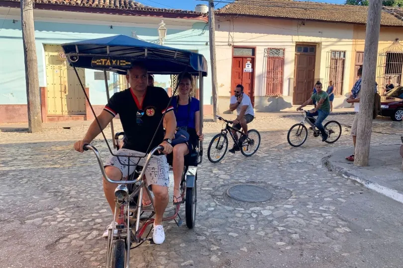 Bici-Taxi auf Kuba